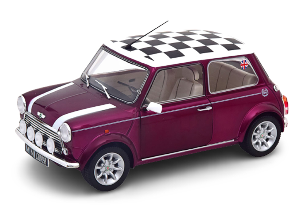 MINI COOPER 1.3I SPORT PACK 1997 PURPLE METALLIC/WHITE