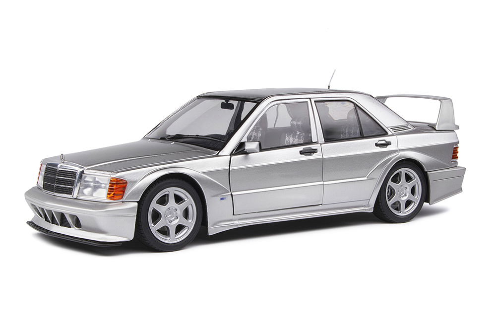 MERCEDES-190E EVO 2 1990 SILVER / МЕРСЕДЕС ЭВО-2 СЕРЕБРИСТЫЙ