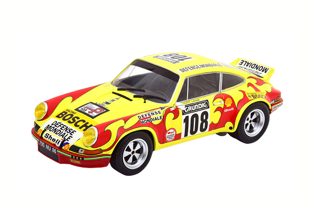 PORSCHE 911 RSR NO 108 RALLY TOUR DE FRANCE 1973 MORENAS/BALLOT LENA