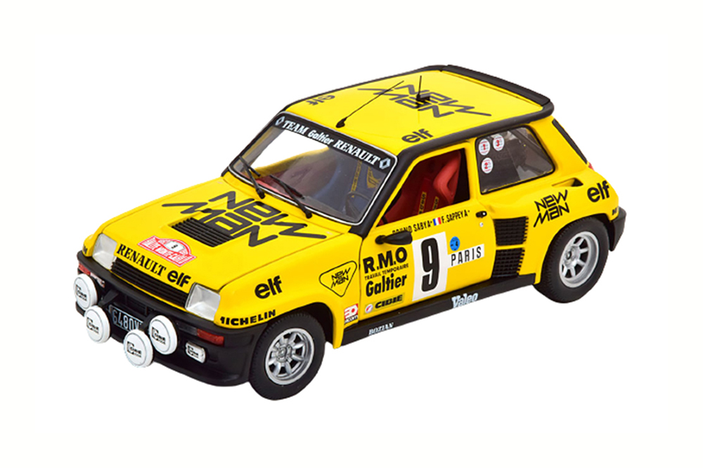 RENAULT 5 TURBO NO 9 RALLY MONTE CARLO 1982 SABYA/SAPPEY
