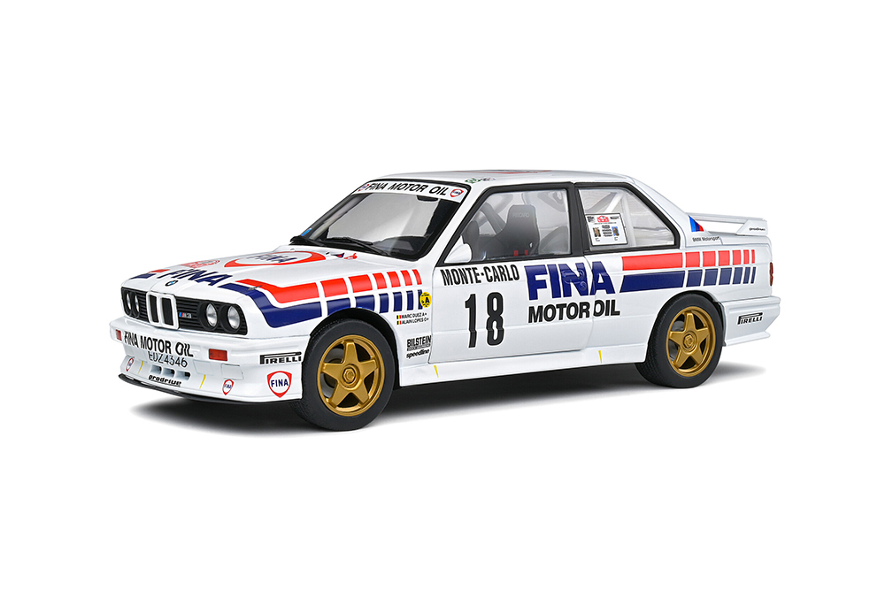 BMW M3 E30 NO 18 RALLY MONTE CARLO 1989**БМВ БИМЕР БУМЕР - Масштабные  модели 1:18 - 1:43 - 1:12 - Магазин масштабных моделей МОДЕЛЛИСИМО