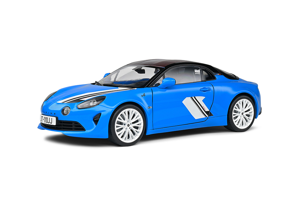 ALPINE A110 SAN REMO 73 2023 LIGHTBLUE WHITE BLACK