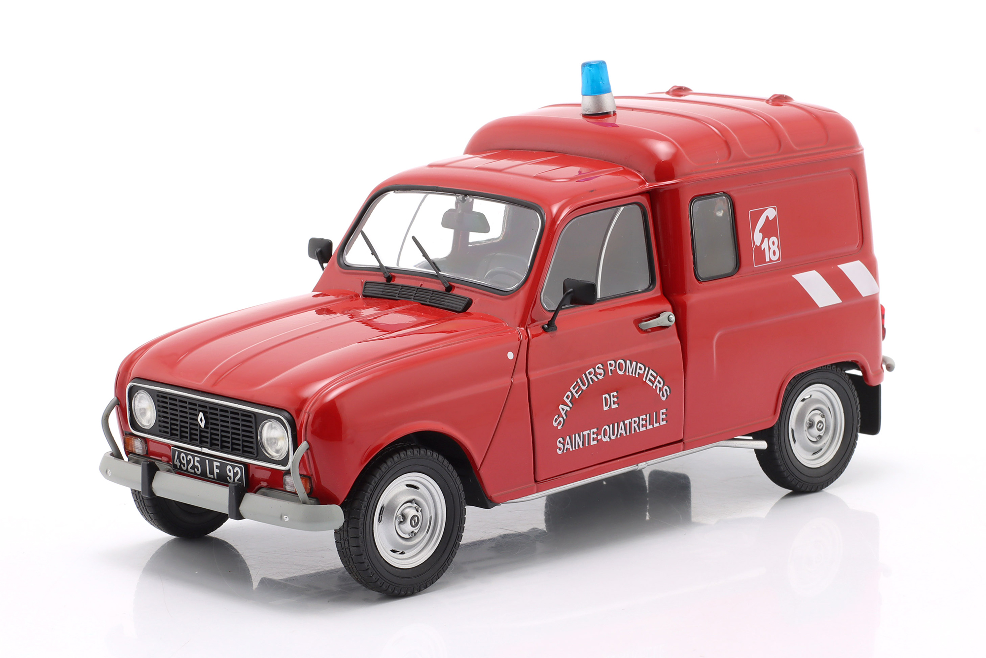 RENAULT 4LF4 FIRE DEPARTMENT YEAR 1976 RED / РЕНО 4LF4 ПОЖАРНАЯ СЛУЖБА КРАСНЫЙ