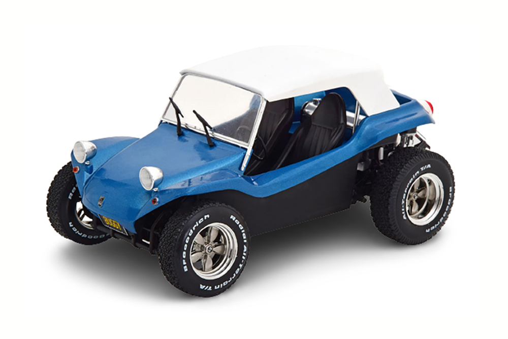 VW VOLKSWAGEN BUGGY MEYERS MANX 1970 BLUE METALLIC WHITE WITH SOFTTOP