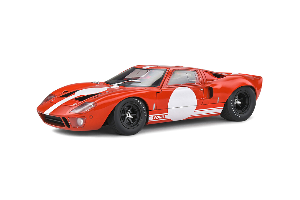 FORD GT40 MK1 RED RACING 1968**ФОРД ФОРТ - Масштабные модели 1:18 - 1:43 - 1:12  - Магазин масштабных моделей МОДЕЛЛИСИМО