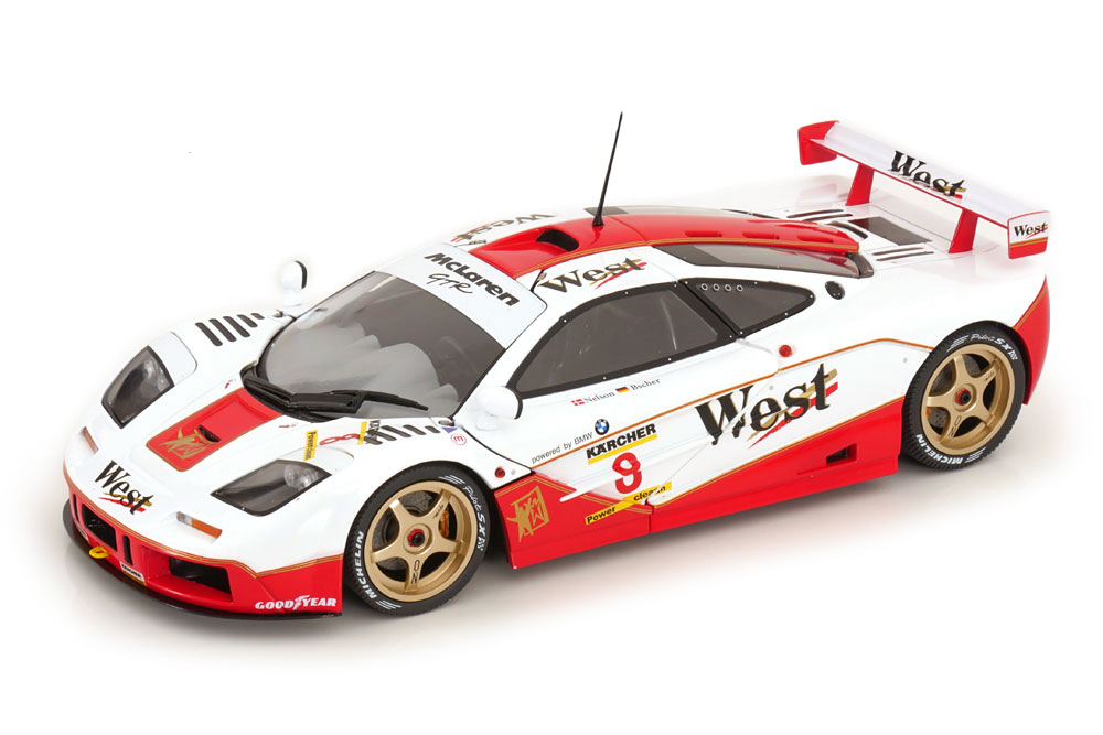MCLAREN F1 GTR NO.8, BPR GT PRICE/BSCHER 1995 WEST