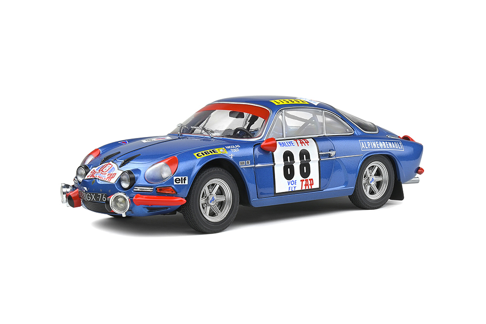 RENAULT ALPINE A110 1600S NO 88 RALLY PORTUGAL 1971 NICOLAS/TODT