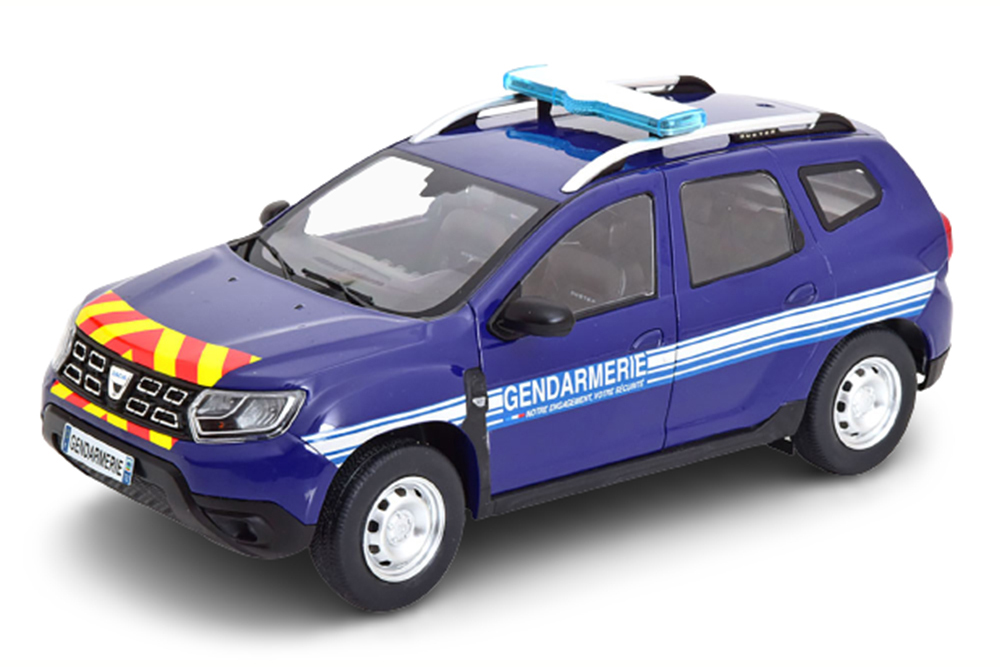 DACIA DUSTER MK2 GENDARMERIE 2018 BLUE/WHITE