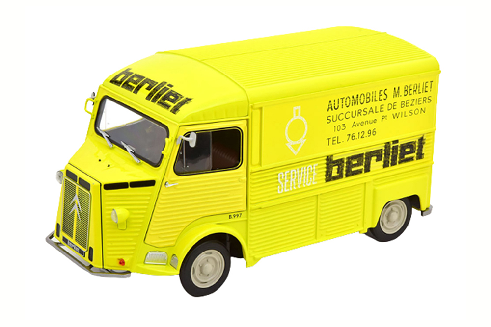 CITROEN HY SERVICE BERLIET 1969 YELLOW