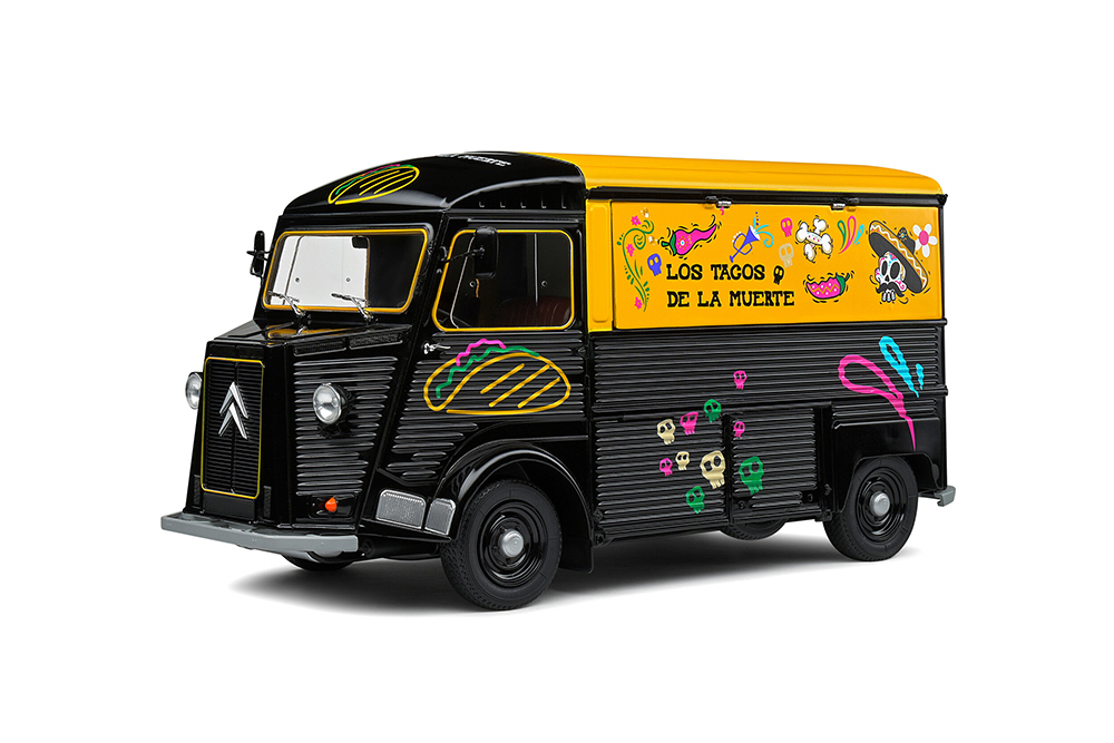 CITROEN HY LOS TACOS DE LA MUERTE 1969 BLACK YELLOW