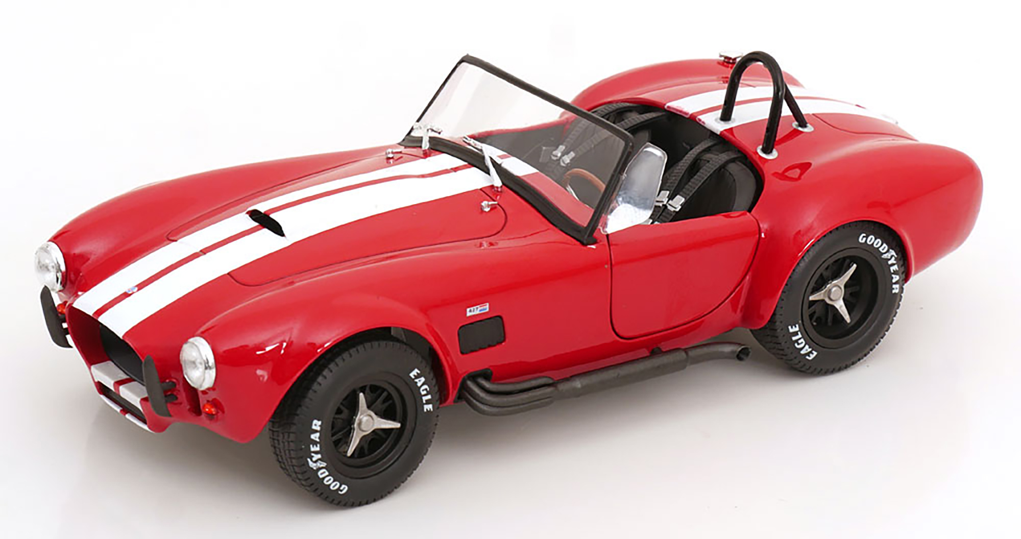 SHELBY COBRA 427 S / C 1965 RED / WHITE / ШЕЛБИ КОБРА 427 КРАСНЫЙ БЕЛЫЙ