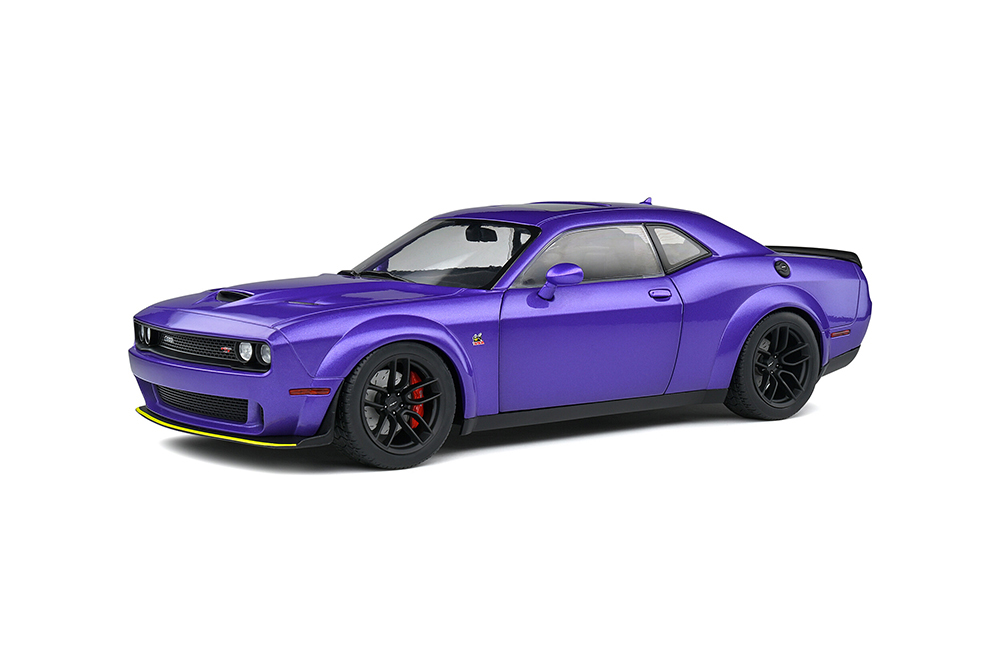 DODGE CHALLENGER R/T SCAT PACK WIDEBODY 2020 PLUM CRAZY / ДОДЖ ЧЕЛЕНЖЕР Р/Т  СКАТ ПАК ФИОЛЕТОВЫЙ**ДОДЖ - Масштабные модели 1:18 - 1:43 - 1:12 - Магазин  масштабных моделей МОДЕЛЛИСИМО