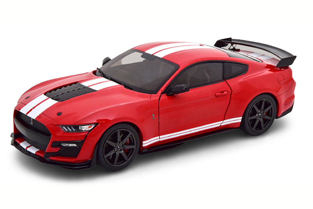 FORD MUSTANG SHELBY GT 500 FAST TRACK 2021 RED/WHITE