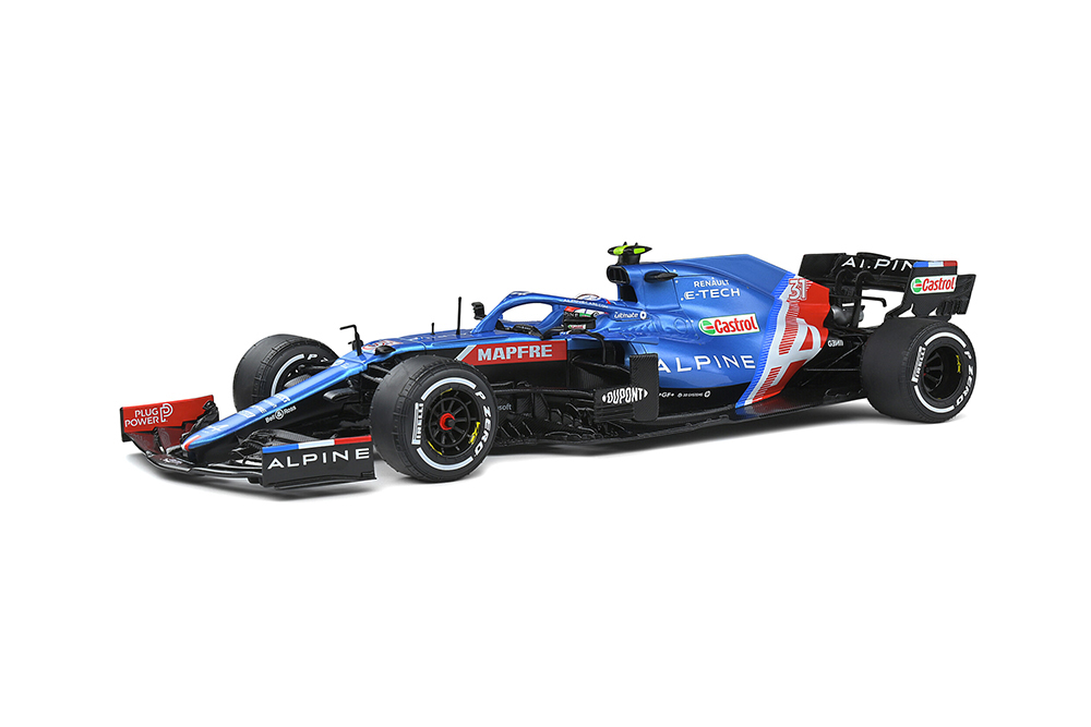 ALPINE RENAULT A521 GP PORTUGAL ESTEBAN OCON 2021 BLUE