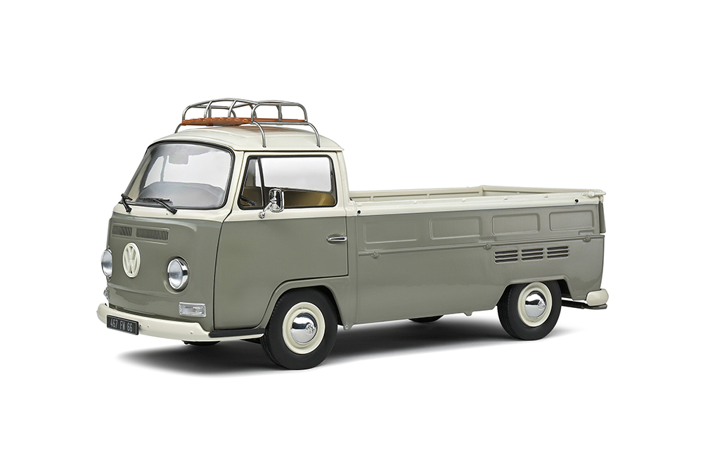 VW VOLKSWAGEN T2 PICK UP 1968 GREY CREME