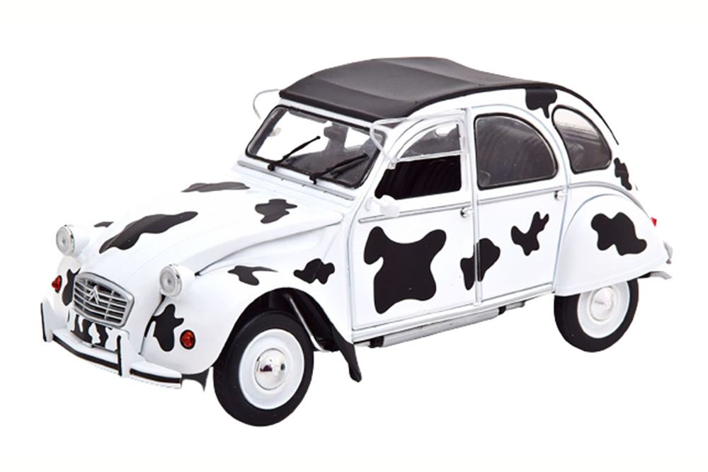 CITROEN 2CV6 1986 WHITE/BLACK