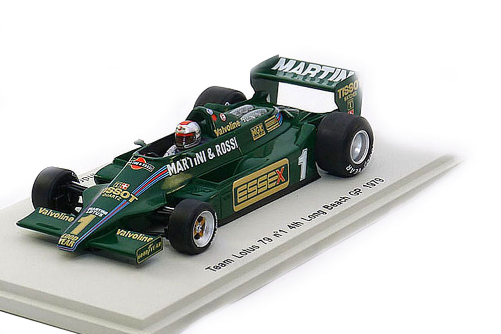 LOTUS 79 4th GP LONG BEACH 1979 MARIO ANDRETTI #1
