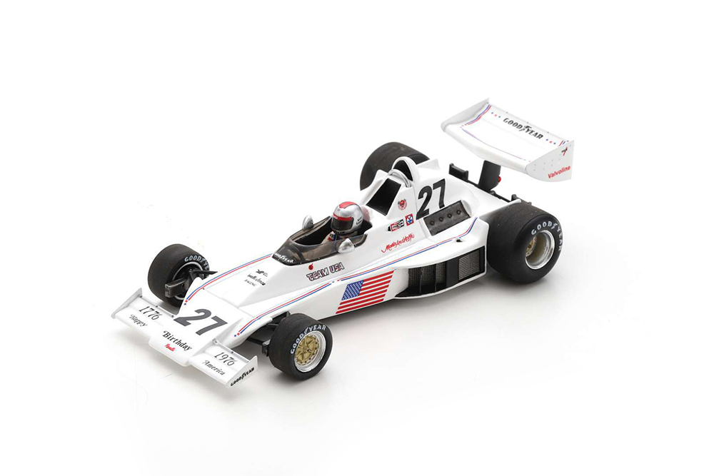 PARNELLI VPJ4 #27 6TH SOUTH AFRICAN GP MARIO ANDRETTI 1976 / ПАРНЕЛЛИ VPJ4 #27 6-Й ГРАН-ПРИ ЮАР МАРИО АНДРЕТТИ 1976