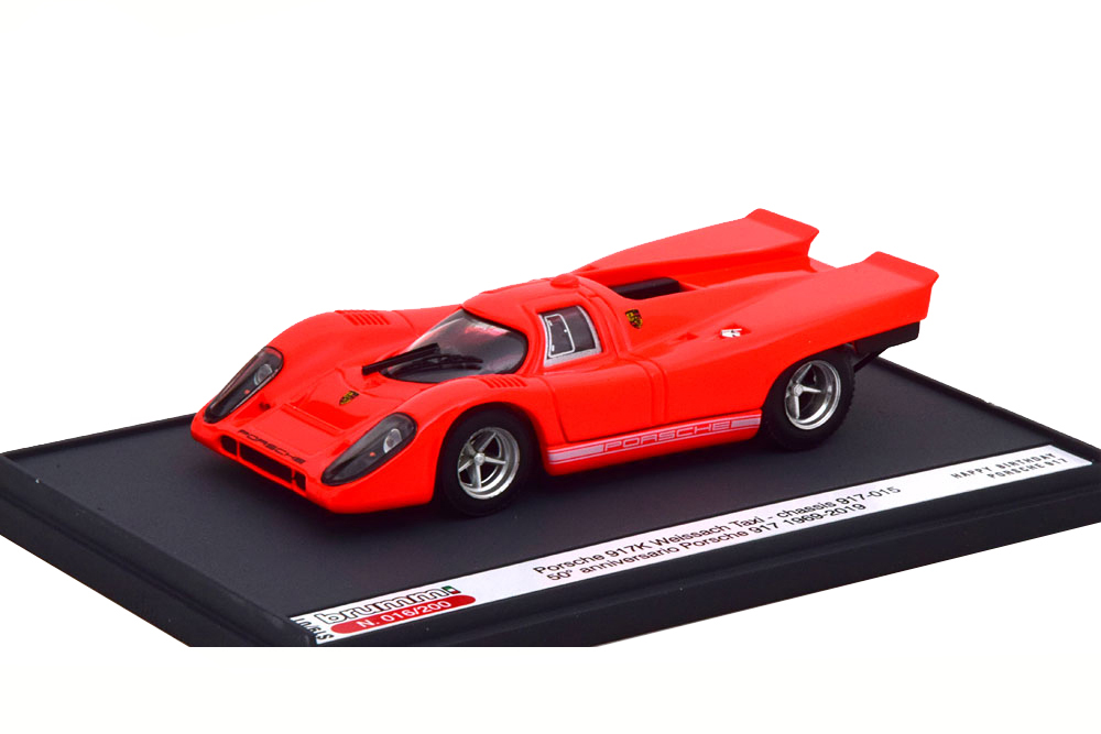 PORSCHE 917 K WEISSACH TAXI 1969 ORANGE LIMITED EDITION 200 PCS