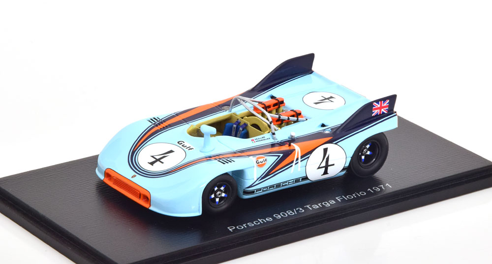 PORSCHE 908/3 NO 4 TARGA FLORIO 1971 GULF