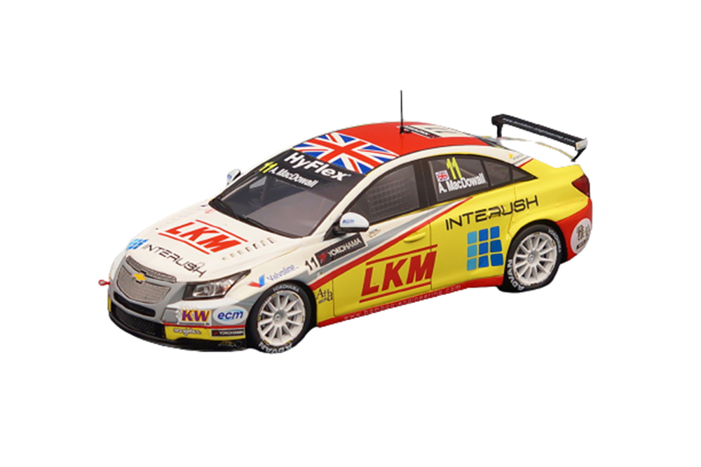 CHEVROLET CRUZE 1.6T #11 MACAU WTCC 2012 YELLOW