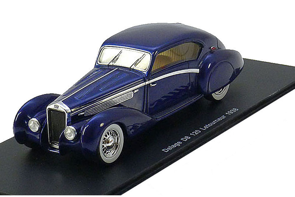 DELAGE D8 120 LETOURNEUR 1938 BLUE
