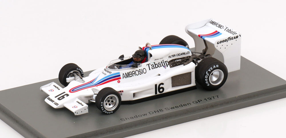 SHADOW DN8 NO 16 GP SWEDEN 1977