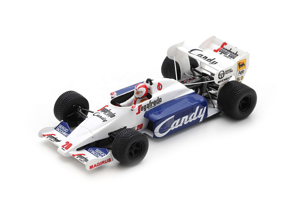 TOLEMAN HART TG184 #20 MONACO GP 1984 JOHNNY CECOTTO / ТОЛЕМАН ХАРТ TG184 #20 ГРАН-ПРИ МОНАКО 1984 ДЖОННИ ЦЕКОТТО