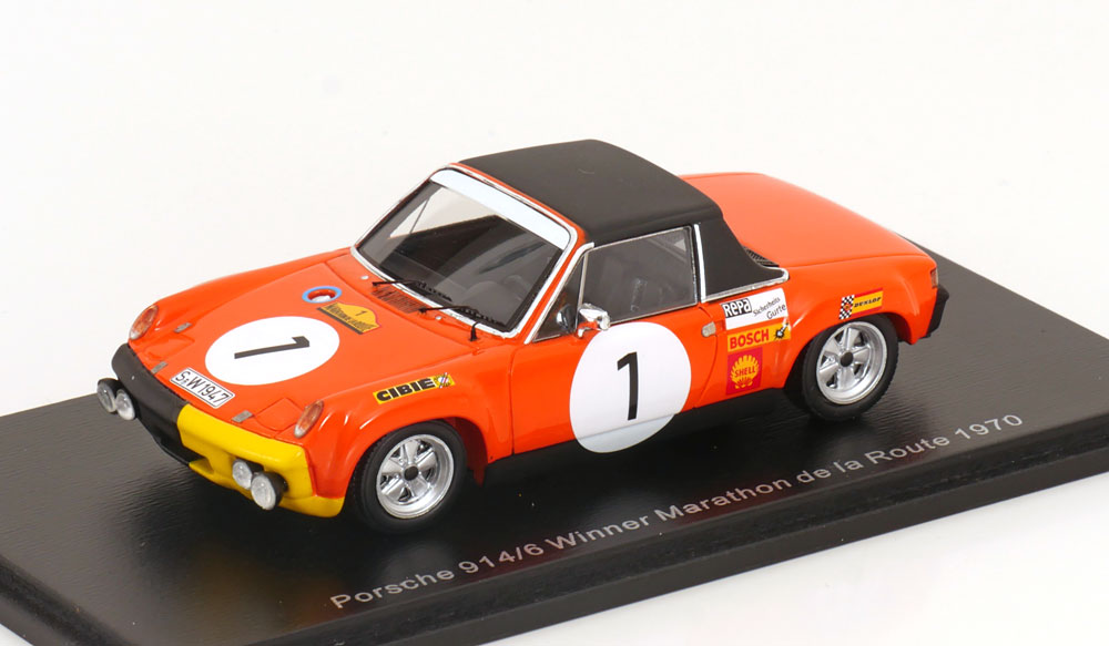 PORSCHE 914/6 WINNER MARATHON DE LA ROUTE 1970