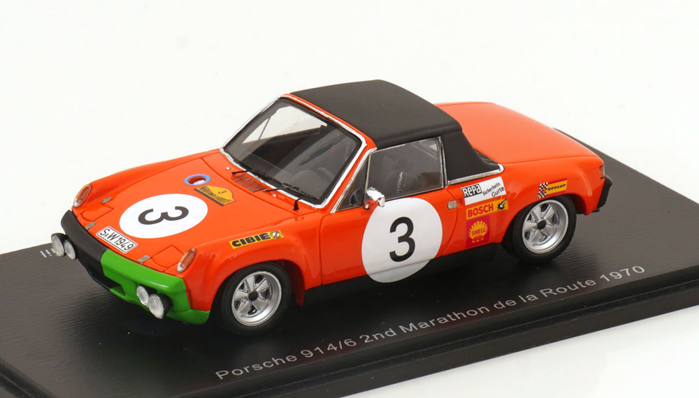 PORSCHE 914/6 NO 3 MARATHON DE LA ROUTE 1970