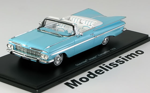 CHEVROLET IMPALA CONVERTIBLE 1959 TURQUOISE