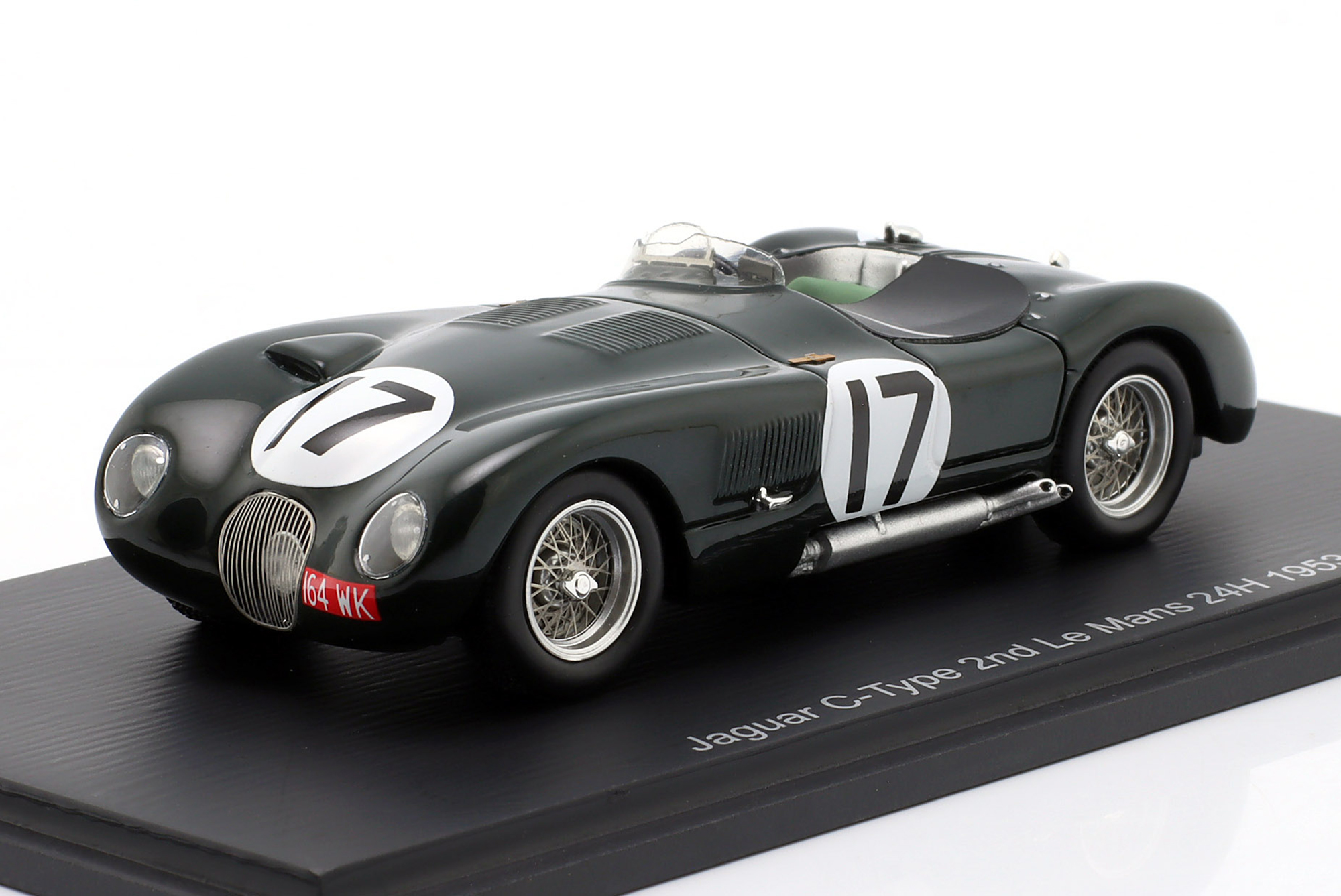 JAGUAR C-TYPE #17 2ND 24H LEMANS 1953 WALKER, MOSS / ЯГУАР К-ТЙПЕ 2 МЕСТО 24 ЧАСА ЛЕ-МАН ВАЛКЕР МОСС