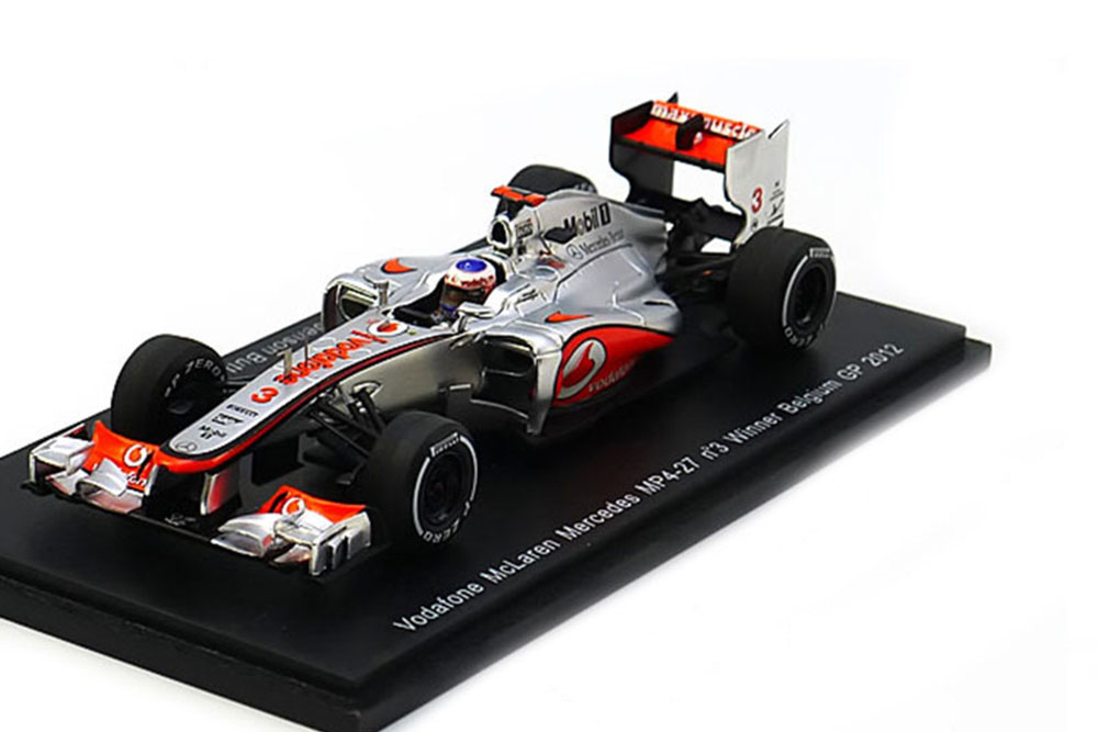 MCLAREN MP4-27 #3 WINNER BELGIUM GP 2012 J.BUTTON