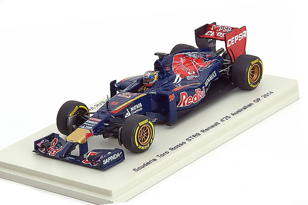 TORO ROSSO STR9 AUSTRALIAN GP 2014 J.E.VERGNE #25