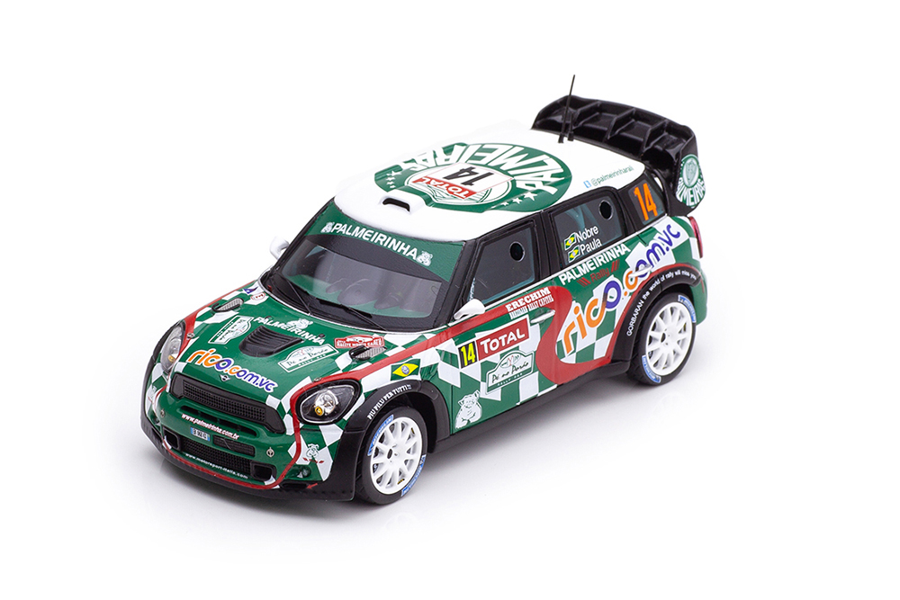 MINI COOPER JOHN WORKS WRC #14 MONTE CARLO 2012 NOBRE/PAULA / МИНИ КУПЕР ДЖОН РАБОТАЕТ WRC #14 МОНТЕ-КАРЛО 2012 НОБРЕ/ПАУЛА