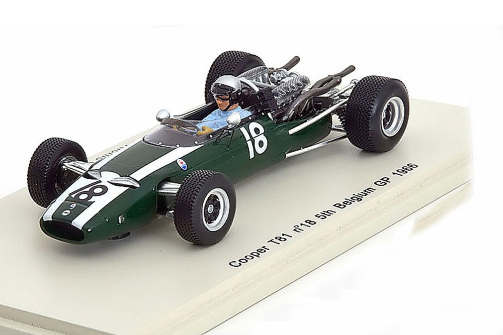 COOPER T81 #18 5TH BELGIUM GP 1966 RICHIE GINTHER