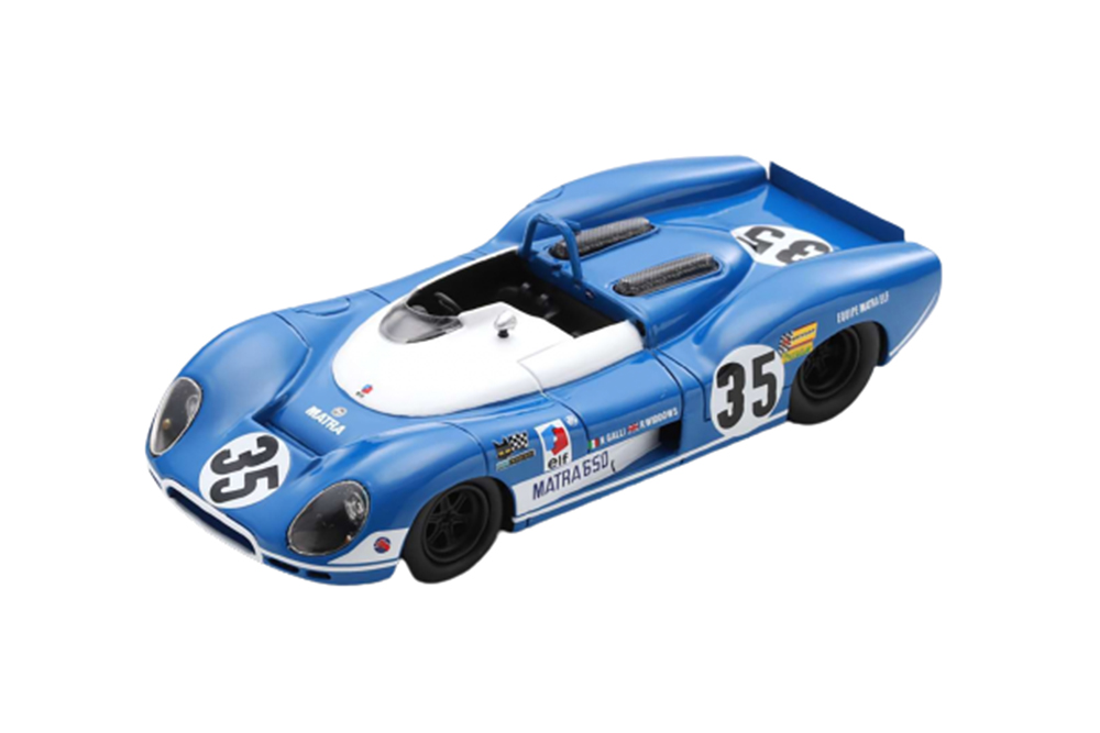 MATRA-SIMCA MS 630/650 #35 24H LE MANS 1969 G.NANNI GALLI/R.WIDDOWS
