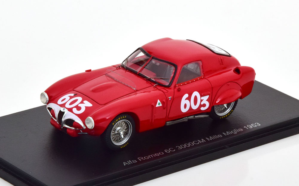 ALFA ROMEO 6C 3000CM NO 603 MILLE MIGLIA 1953