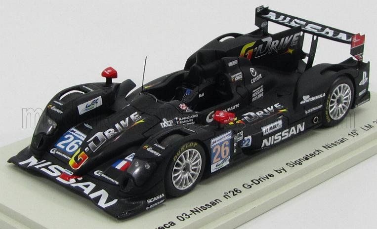 ORECA 03 TEAM NISSAN-SIGNATECH N26 10TH 24H LE MANS (2012) P.RAGUES - N.PANCIATICI - R.RUSINOV, BLACK