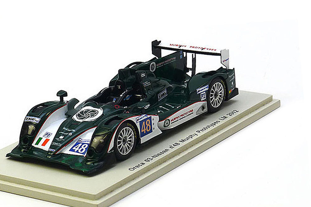 ORECA 03 - NISSAN #48 MURPHY PROTOTYPES LE MANS (J.FIRTH – B.HARTLEY – W.HUGHES) 2012, GREEN