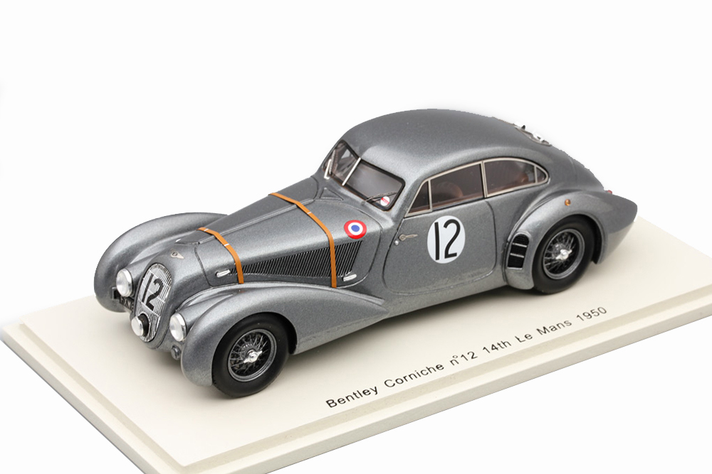 BENTLEY CORNICHE #12 14TH LM 1950 SOLTAN HAY/H.HUNTER GREY