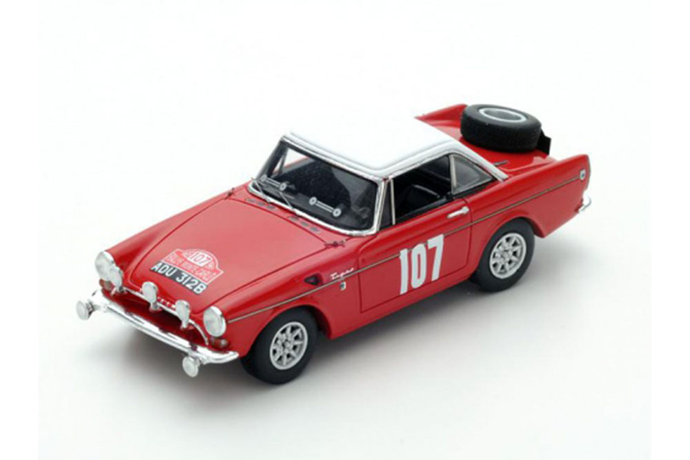 SUNBEAM TIGER #107 MONTE CARLO RALLY 1965 P.HARPER I.HA