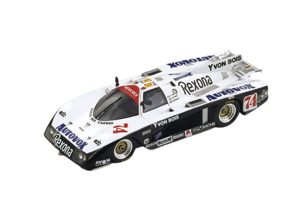 GEBHARDT 853 #74 LE MANS 1986 S. DICKENS P. DE THOISY J.-F. YVON