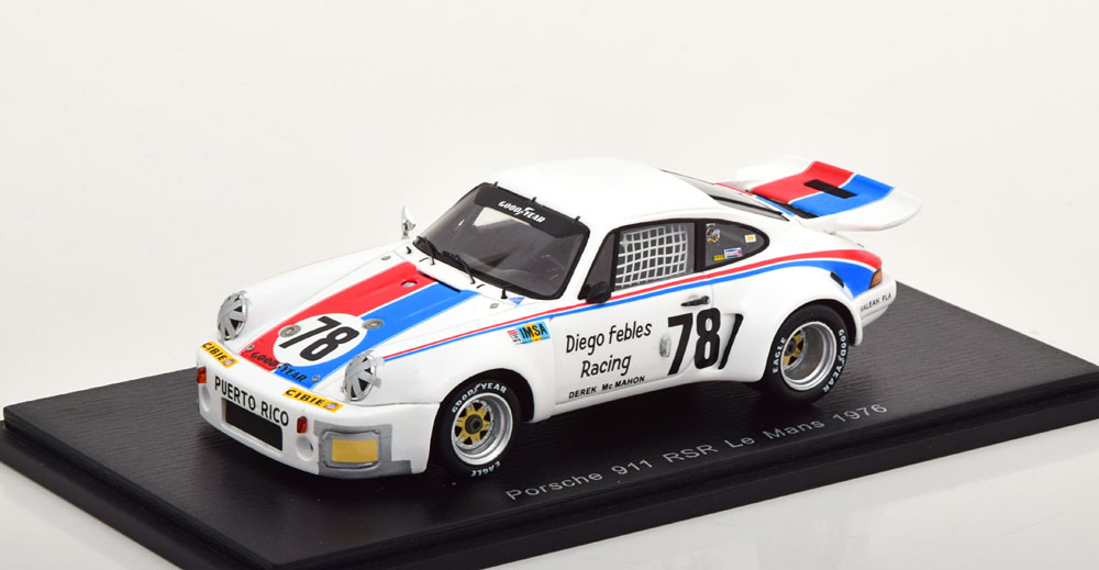 PORSCHE 911 RSR NO 78 24H LE MANS 1976