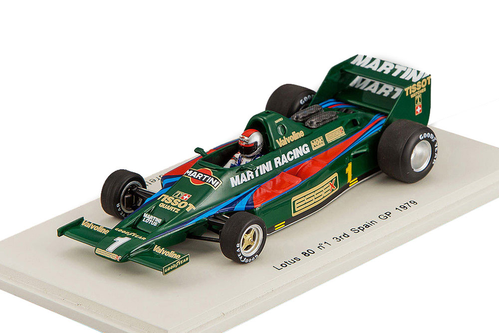 LOTUS 80 3rd SPAIN GP 1979 M.ANDRETTI #1