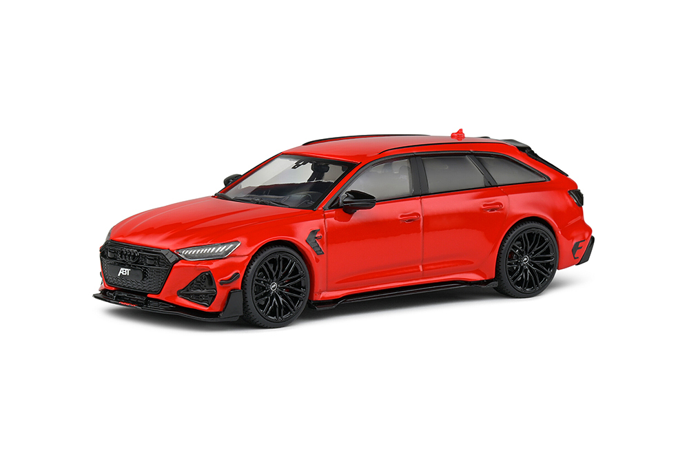 AUDI ABT RS 6-R AVANT 2022 RED METALLIC/BLACK