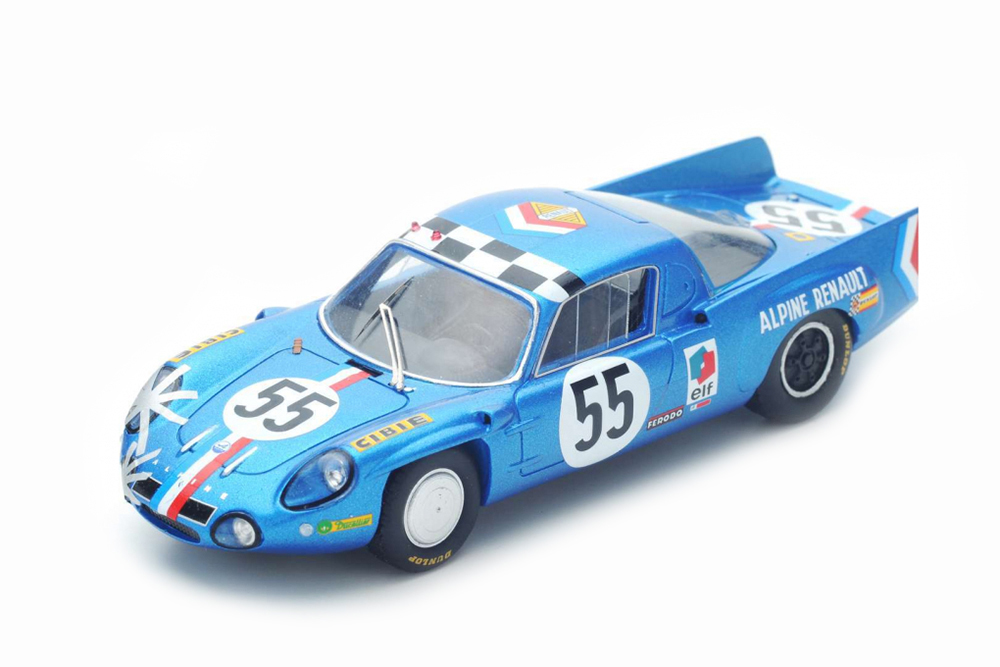 ALPINE A210 #55 14TH LE MANS 1968 J.-C.ANDRUET/J.-P.NICOLAS