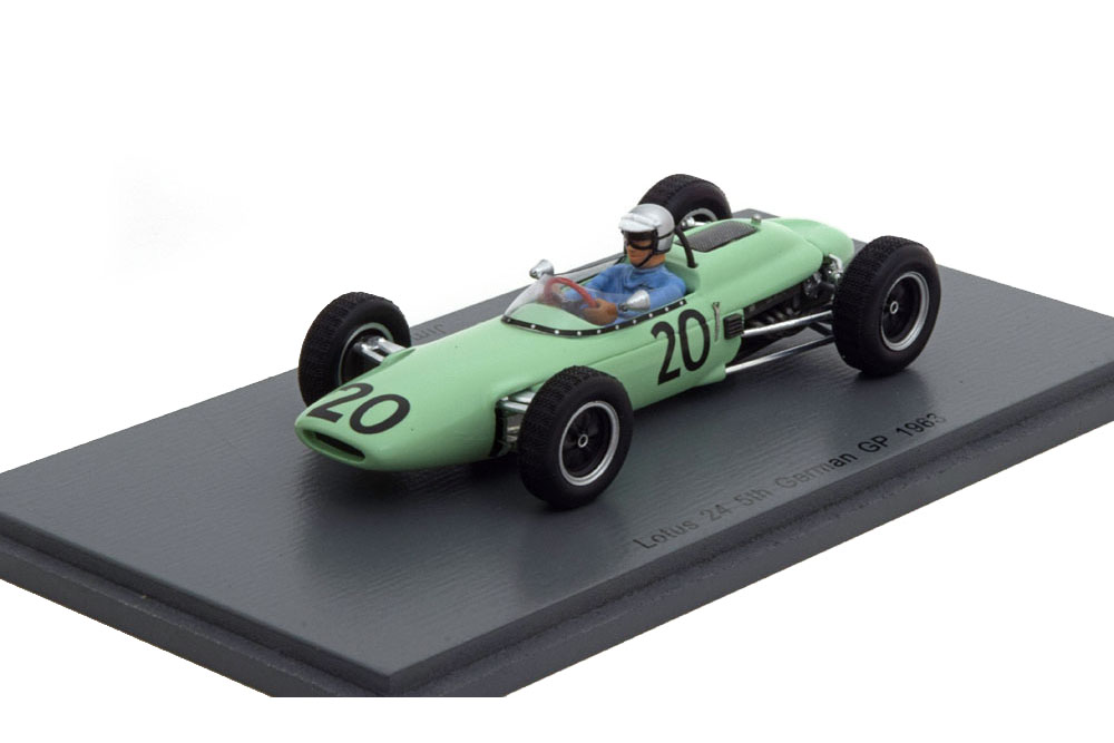 LOTUS 24 #20 5TH GERMAN GP 1963 JIM HALL