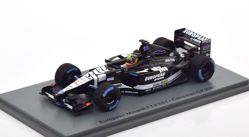 MINARDI PS01 GP CANADA 2001