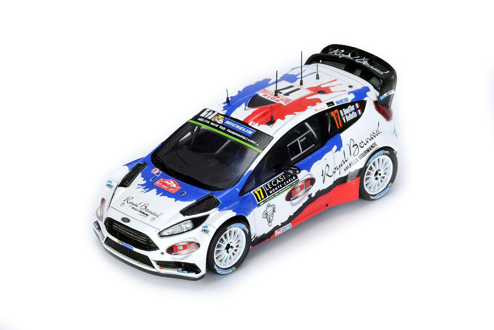 FORD FIESTA RS WRC #17 DNF MONTE CARLO 2016 M-SPORT WORLD RALLY TEAM B.BOUFFIER V.BELLOTTO